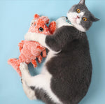 Homard en peluche pour chat - les mistigris