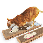 Scratch Box™️ Le Grattoir Souris ou Poisson | Chat - les mistigris