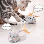 Souris interactive pour chat - les mistigris