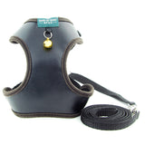 Cat Bell Walk Harness - Black Sets / S - cat harness leash