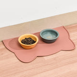 Cat Bowl Mat - Pink - Cat Bowls