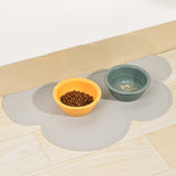 Cat Bowl Mat - Gray - Cat Bowls