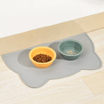 Cat Bowl Mat - Dark Gray - Cat Bowls