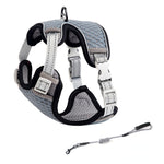 Cat Full Body Harness - Gray / XS - cat harness leash