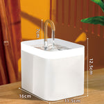 Cat Water Drinking Fountain - White - Cat water fountain