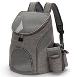 Clear Backpack Cat Carrier - Gray / S 32x30x25cm - Clear