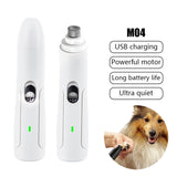 Electric Cat Nail Trimmer - White - Cat nail trimmer