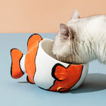 Gamelle chat poisson