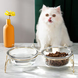 Gamelles en verre pour chats