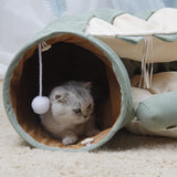Lit tunnel pour chat