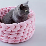  Crochet Chat ed - Rose / 30cm / Etats-Unis