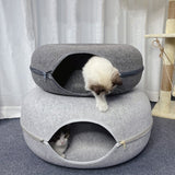 Jouet pour chat tunnel Donut