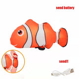 Electric Fish Cat Toy - Orange - Cat Toys