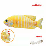 Electric Fish Cat Toy - Yellow - Cat Toys