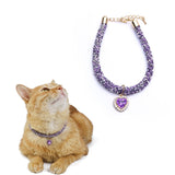 Colliers pour chat strass
