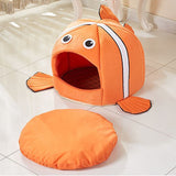  Lit pour chat Nemo - Orange / XS