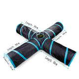 Rolling Ground Runway Cat Toy - Four-way - Cat Toys