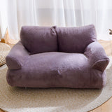  Canapé-lit doux pour chat - Violet